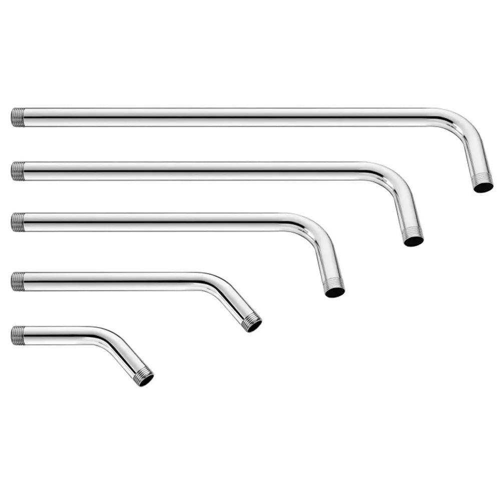 Edelstahl Duschkopf Verlängerung Wandmontage Regen Rohrarm