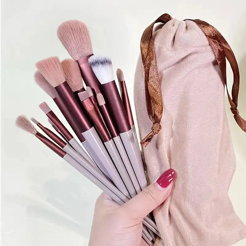 Praktisches Kosmetikpinsel Set für vielseitiges Make up