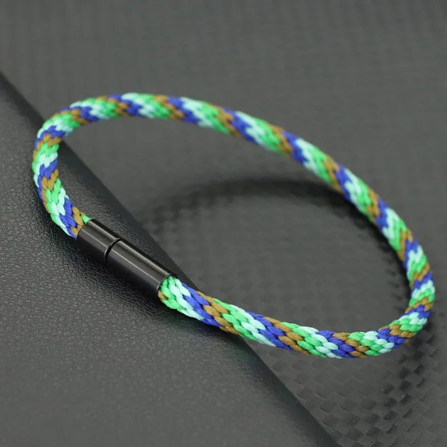 Minimalistisches geflochtenes Seil Armband Unisex in sechs Farben handgefertigt-Yabubest - Home & More