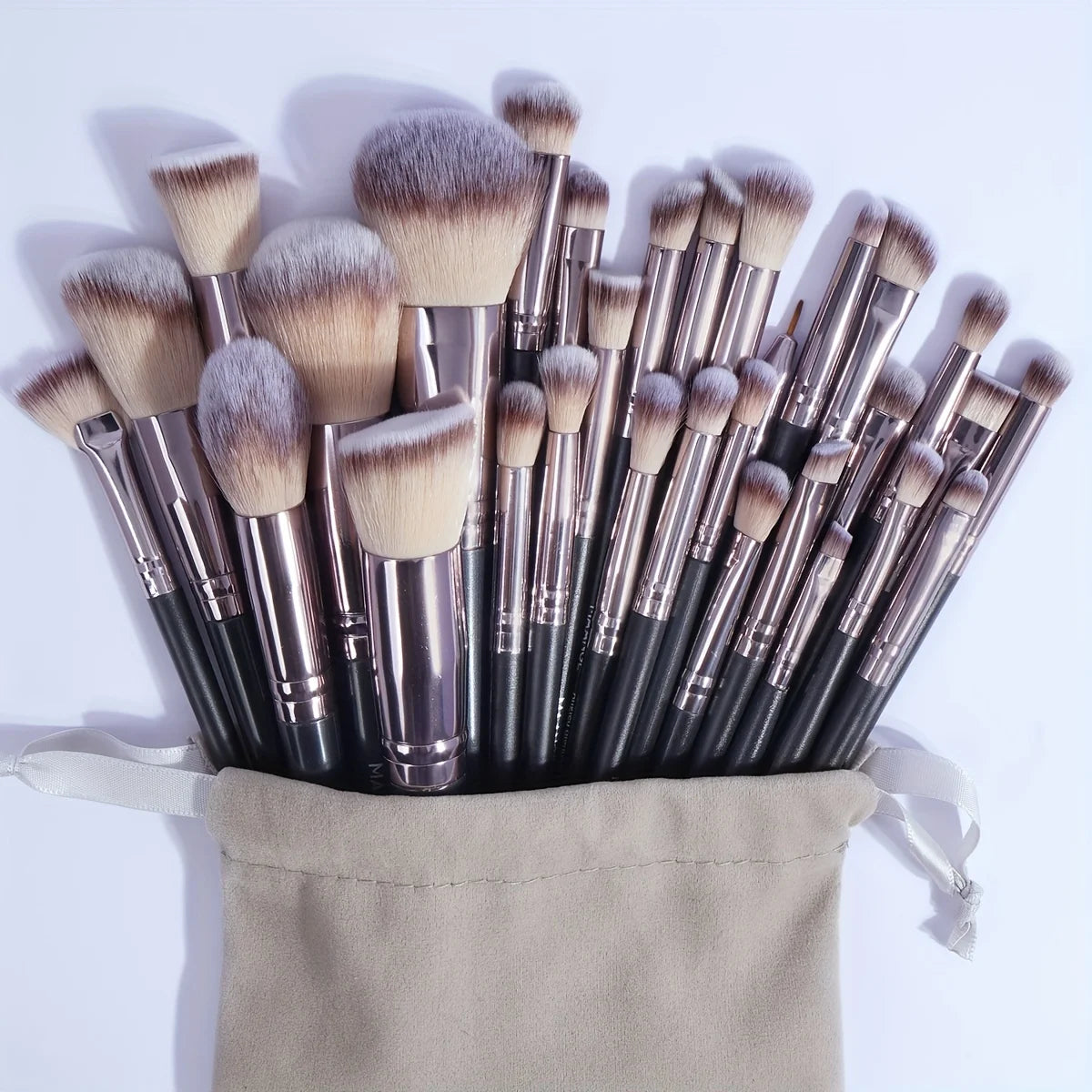 MAANGE 30-teiliges Make-up-Pinsel-Set mit Tasche-Yabubest - Home & More