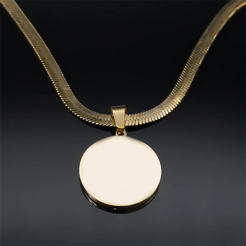 Evil Demon Eye Vintage Kristall Muschel Choker Halskette Damen Edelstahl vergoldet