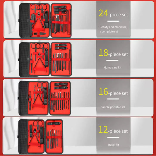 Edelstahl Nagel Clipper Set für Maniküre und Pediküre-Yabubest - Home & More