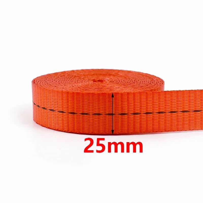 Nylongewebe Gurtband 25-50 mm starkes Riemenmaterial 5 m Länge