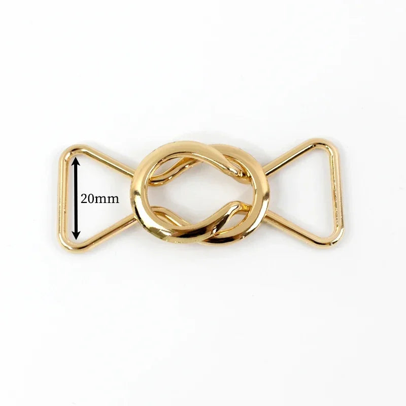 Dekorative Metall Gürtel Schnalle für Damen Mäntel Kleider DIY Accessoire