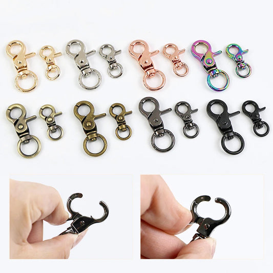 Stabile Drehbare Karabiner für Schlüssel Leinen und Taschen