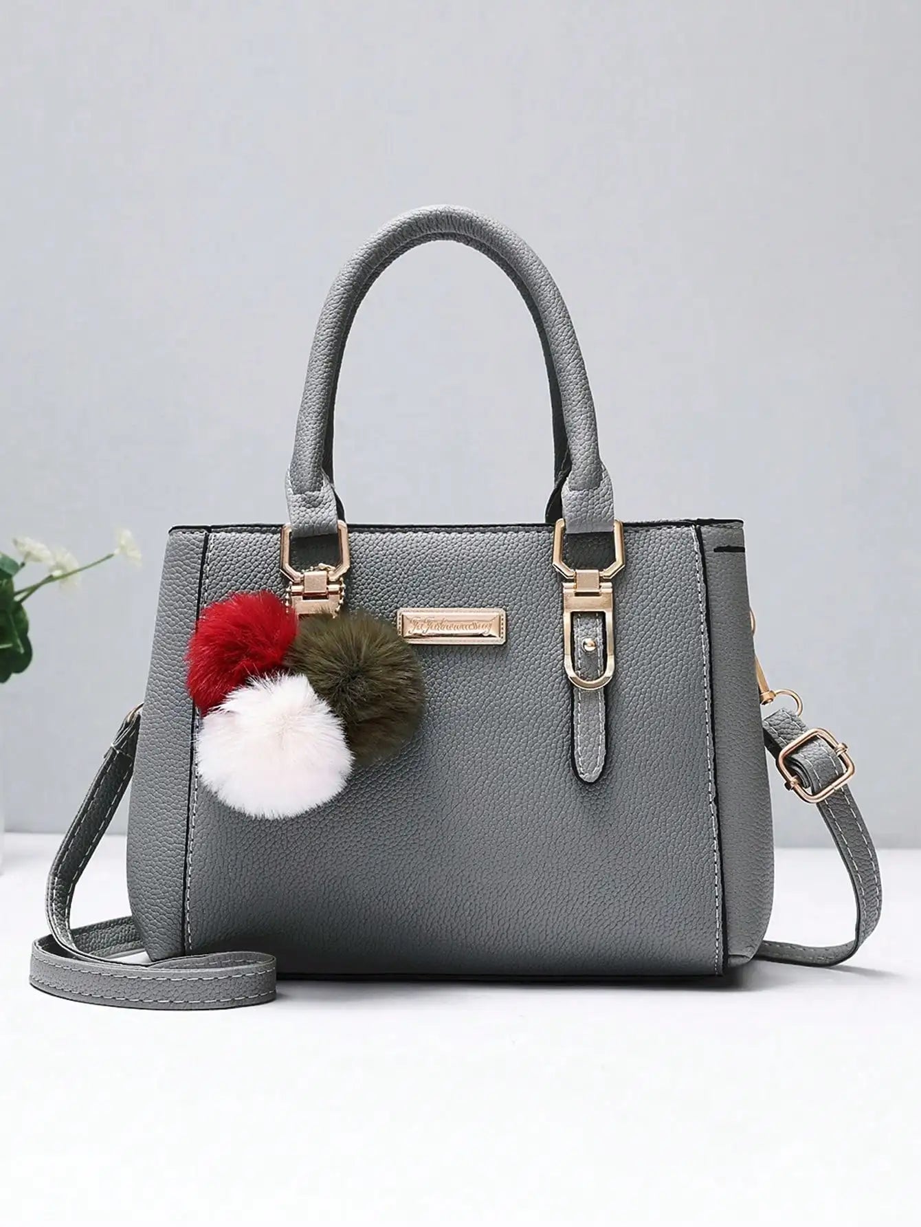 Elegante Vintage PU Leder Damen Handtasche – Schulter, Tote - Messenger Bag