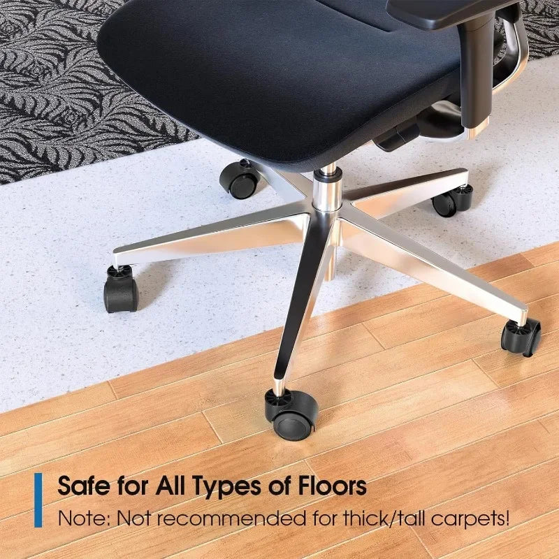 Langlebige Möbel-Fußrolle aus Kunststoff - PVC für leises Rollen