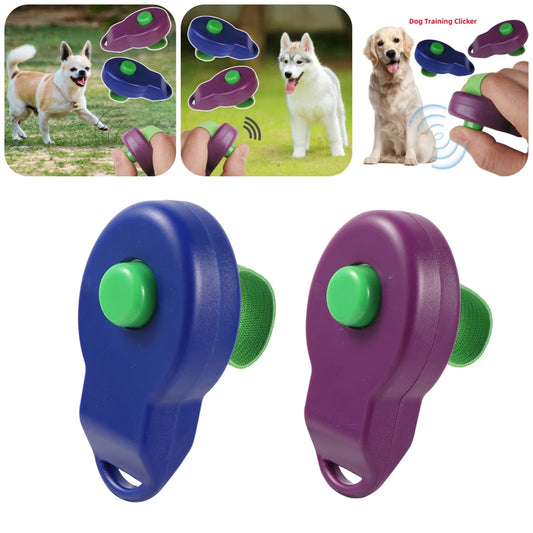 Pet Trainings Clicker mit elastischem Band für Hunde und Katzen