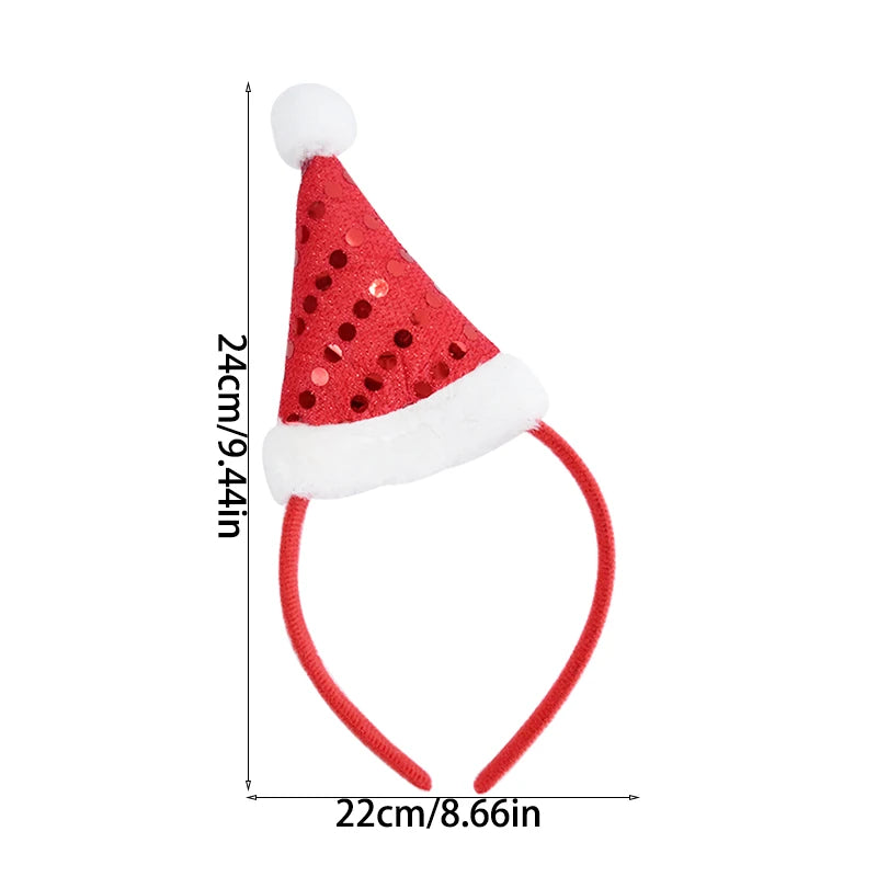 Weihnachts Stirnband für Kinder und Erwachsene festliche Dekoration