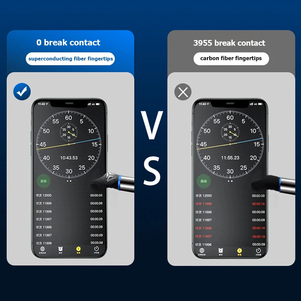 1-10 Paar Touchscreen Daumen Handschuhe für Mobile Gaming Zubehör