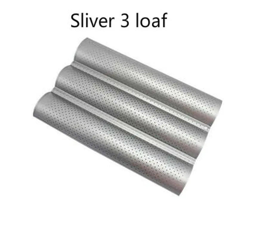 Antihaft Brotpfannen Set für perfekte Baguettes und Laibe