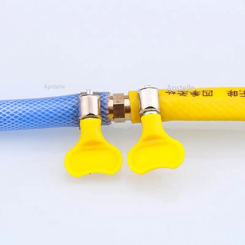 Robuste Messing-Rohrverschraubung 4-19 mm mit Sicherem Widerhakenverschluss