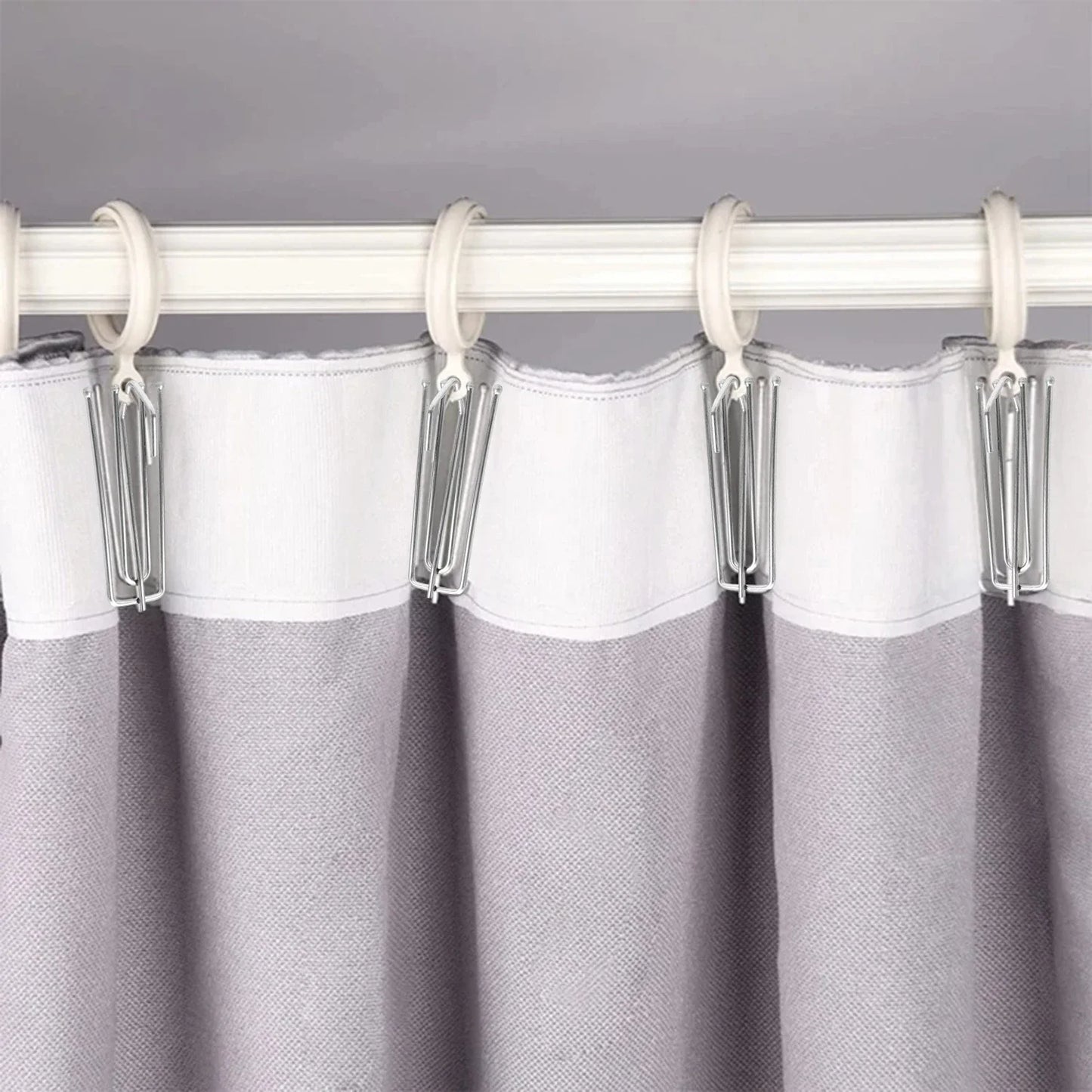 Metall Vorhanghaken für einfache Befestigung und stilvolle Falten