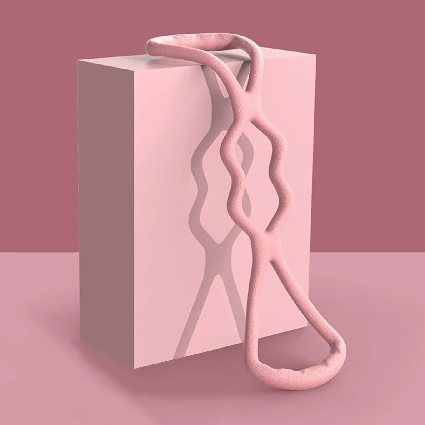 Elastische 8-förmige Widerstandsbänder für Fitness Schulter Rücken Training