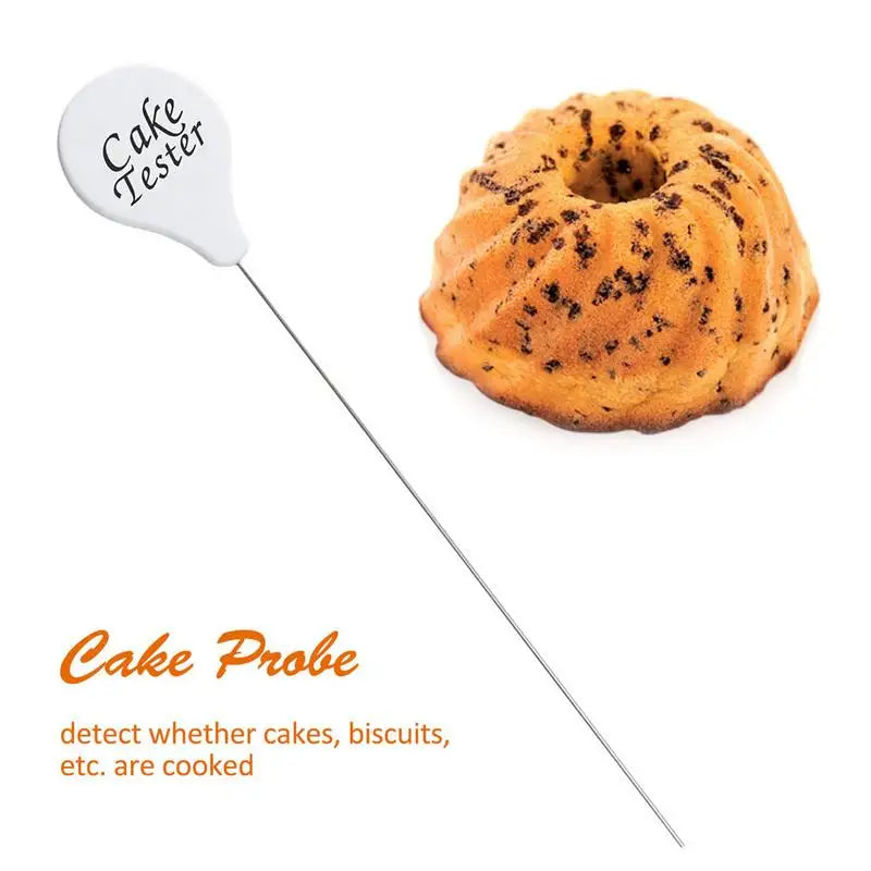 Edelstahl Kuchen Tester Nadel – Wiederverwendbar, Robust, Präzise Backhilfe