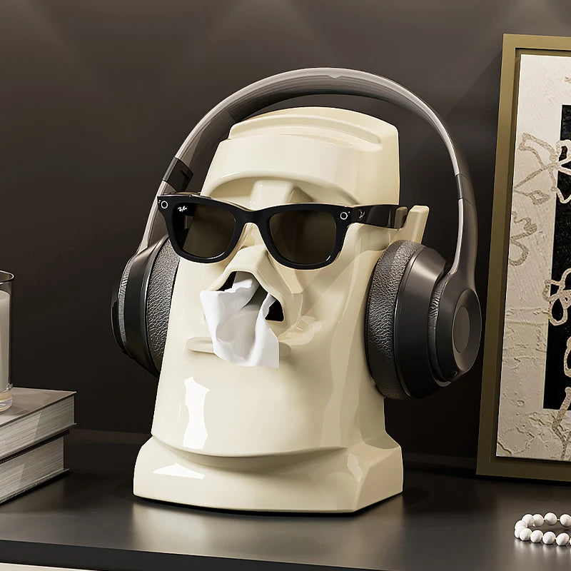 Desktop Aufbewahrungsbox Kunststoff Organizer für Brillen Kopfhörer Büro