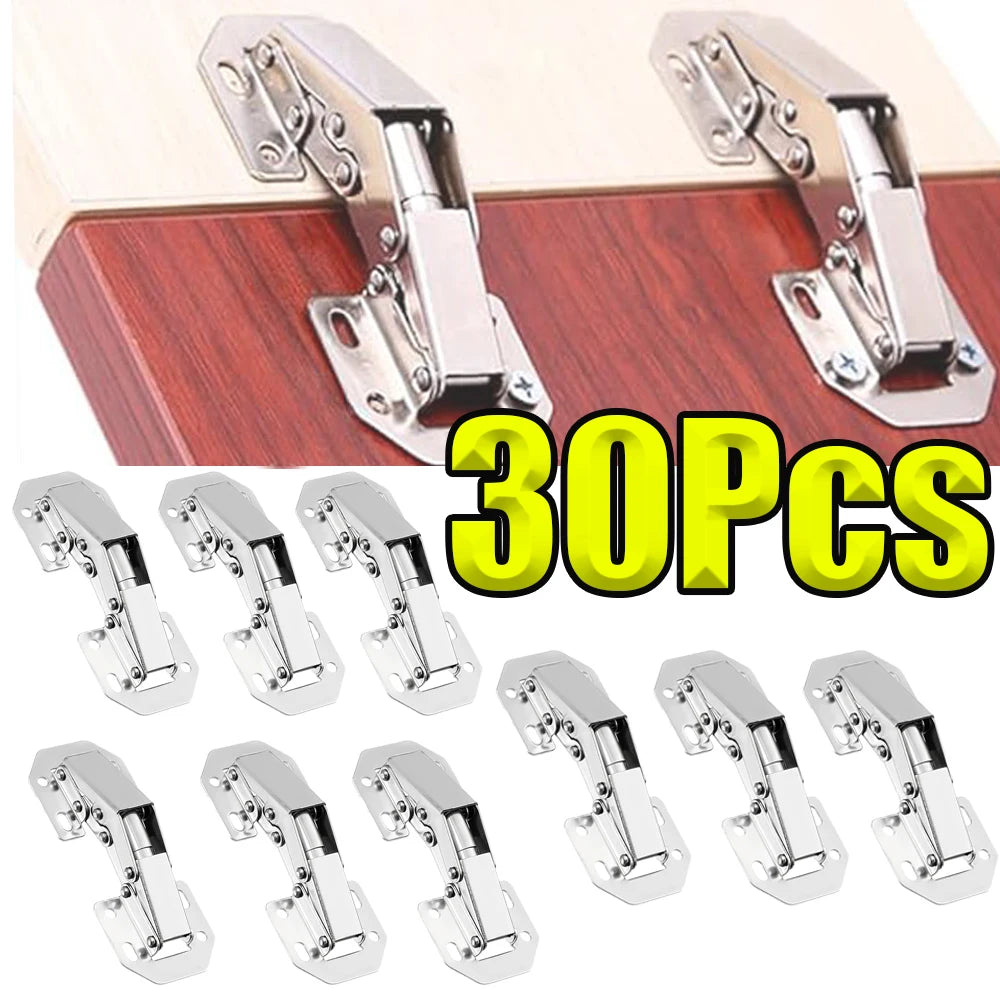 Rostfreie Schrankscharniere ohne Bohren für einfache Möbelmontage