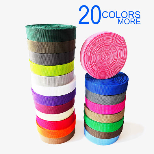 10 Yards 2,5 cm breites Nylon-Gurtband zum Basteln, Binden und Befestigen - Yabubest - Home & More