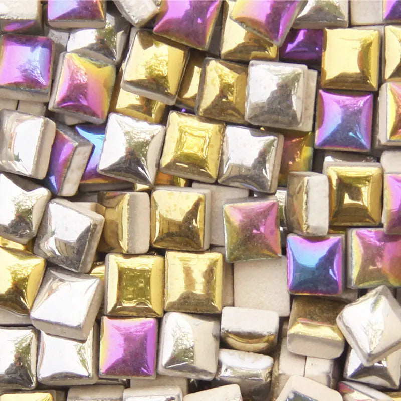 100g Keramik Mosaikfliesen Bastelset – Bunte DIY Wanddekoration