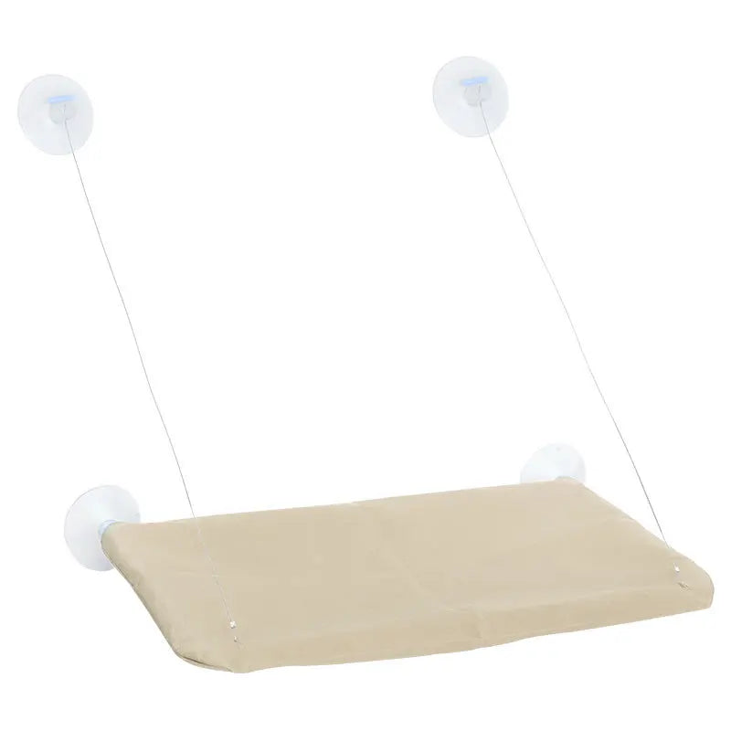 Ultraweiches Katzenfenster Hängemattenbett mit platzsparender Katzensitzstange