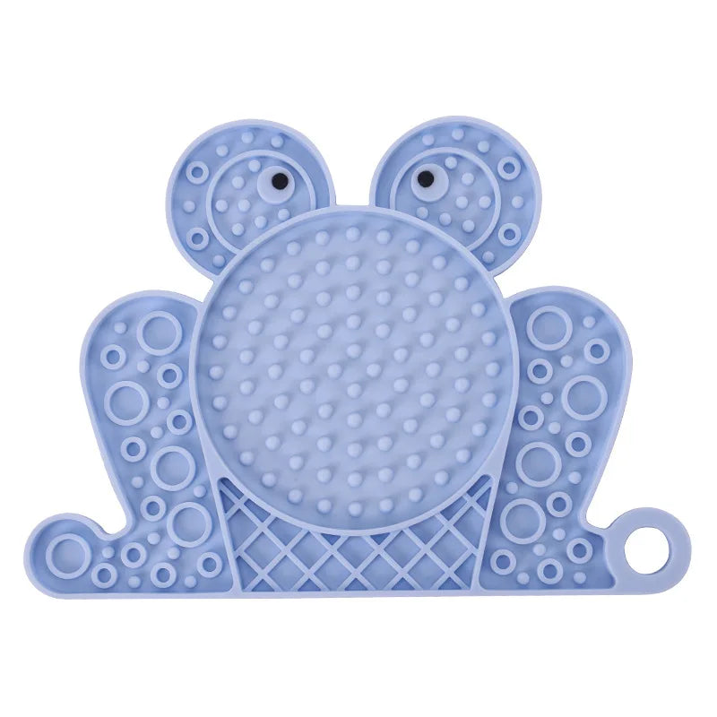 Slow Feeder Leckmatte für Hunde und Katzen mit Saugbasis aus Silikon