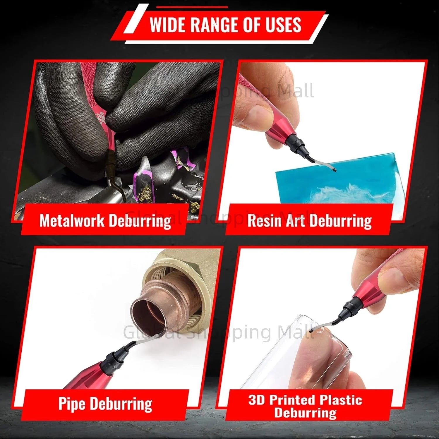 Metall Handgratschneider für sauberes Entgraten und Trimmen