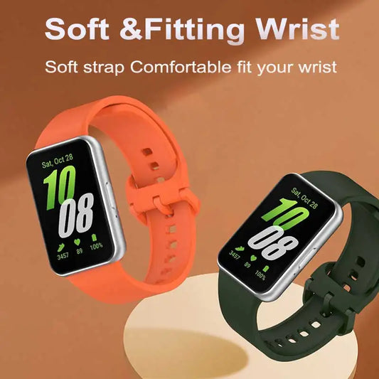 Silikon-Ersatzarmband kompatibel mit Fitness-Tracker Galaxy Fit 3