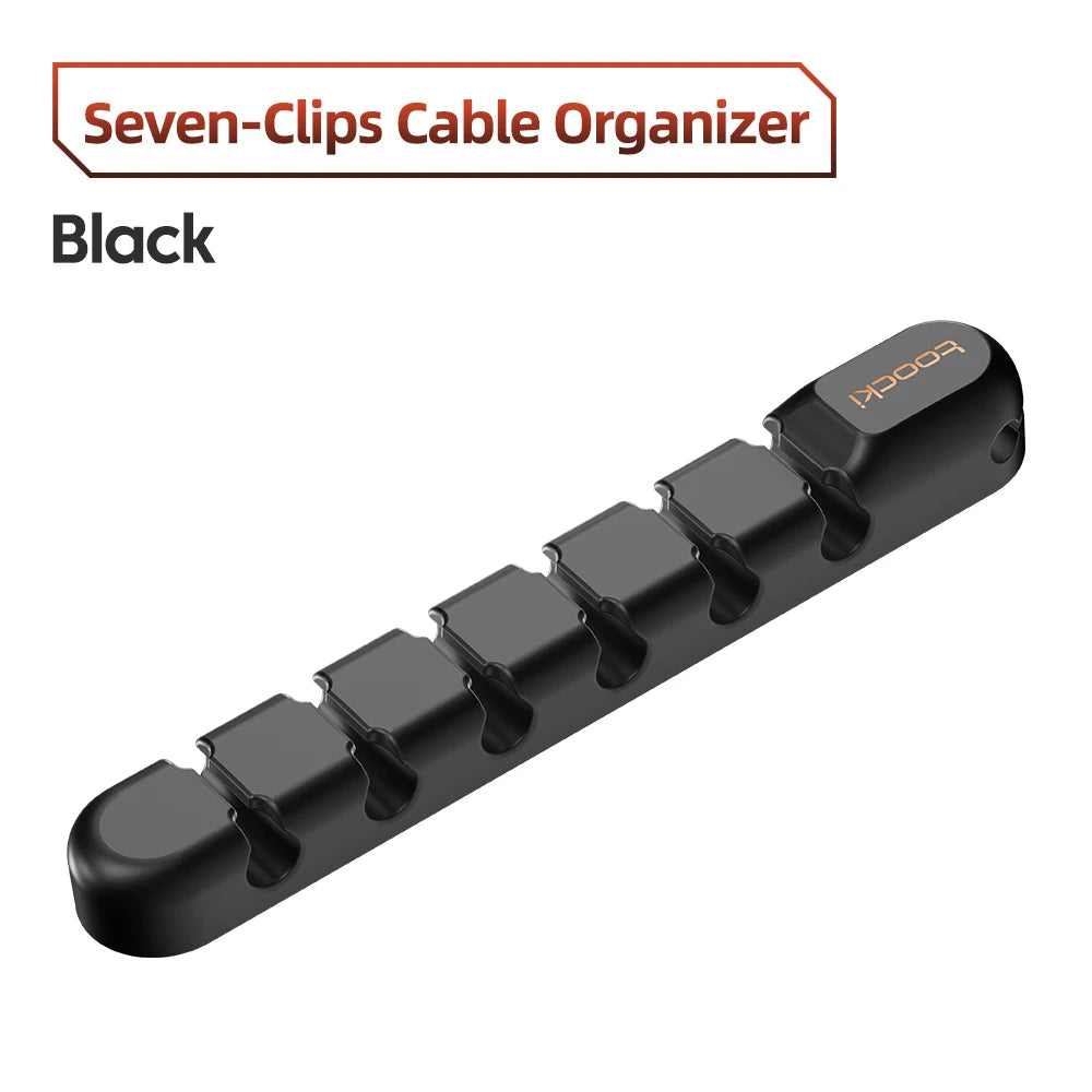 Flexibler Kabel-Organizer mit 3 5 und 7 Löchern für effektives Kabelmanagement