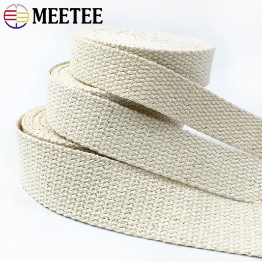 Vielseitiges Canvas Gurtband für Taschen Kleidung DIY Nähzubehör