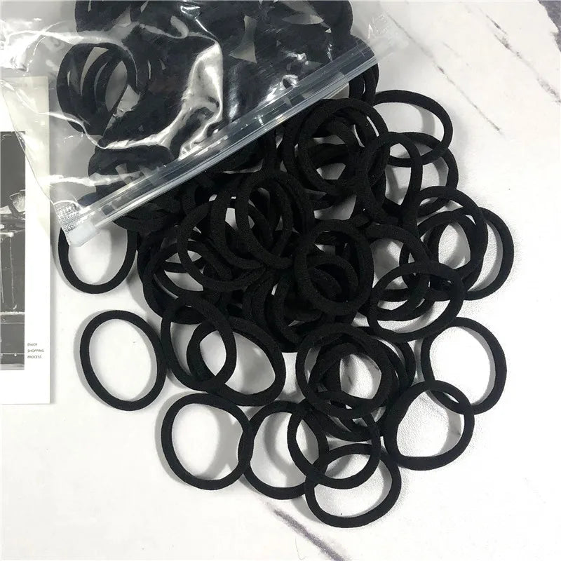 20/50 Teile/satz Haarbänder für Frauen Mädchen Grundlegende Haar Gummi Krawatten Seile 4 cm Einfache Elastische Stirnband Haar Zubehör pferdeschwanz Halter - Yabubest - Home & More