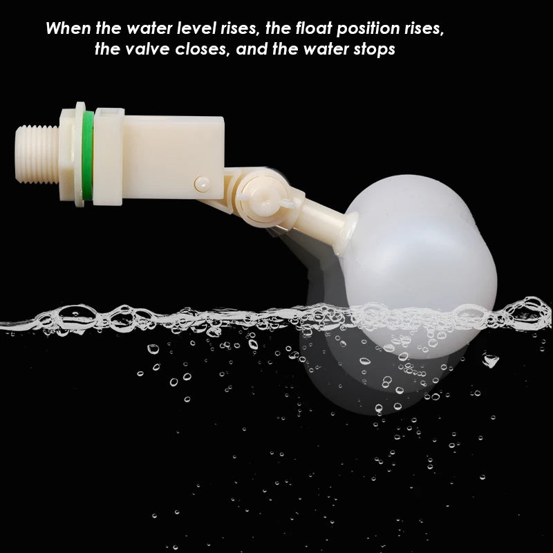 Einstellbares 1/2 Zoll Schwimmendes Automatisches Füllventil mit Kunststoffgewinde