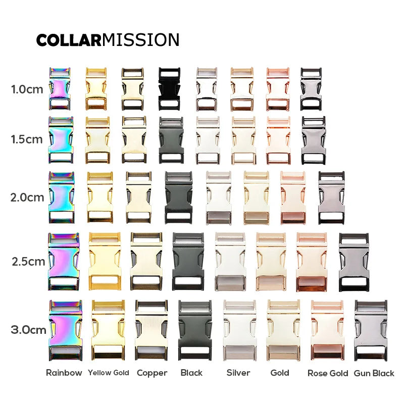 Robuste Metall Schnellverschluss Schnallen für DIY und Haustiere