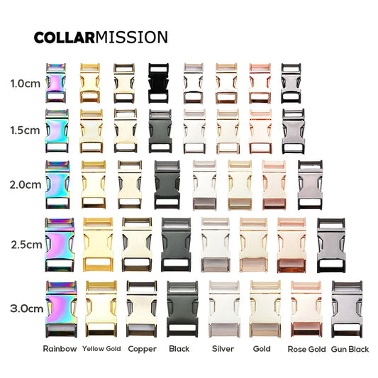 Robuste Metall Schnellverschluss Schnallen für DIY und Haustiere