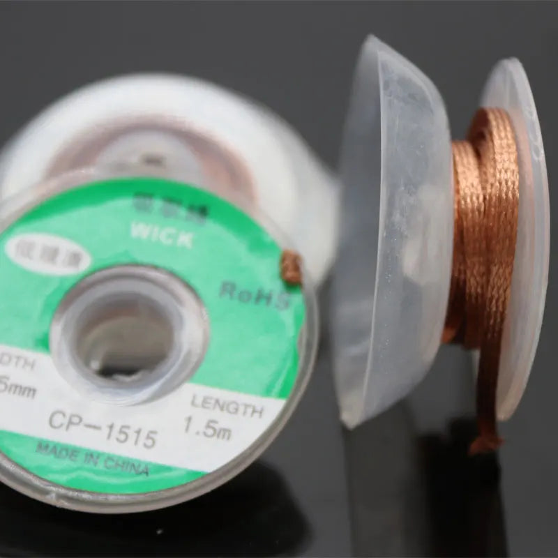 Entlötgeflecht aus reinem Kupfer mit verschiedenen Breiten für Elektronik