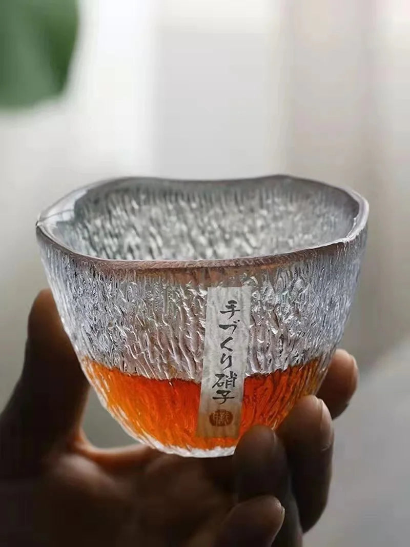 Japanisches Whiskeyglas aus Glas für Zuhause und Bar