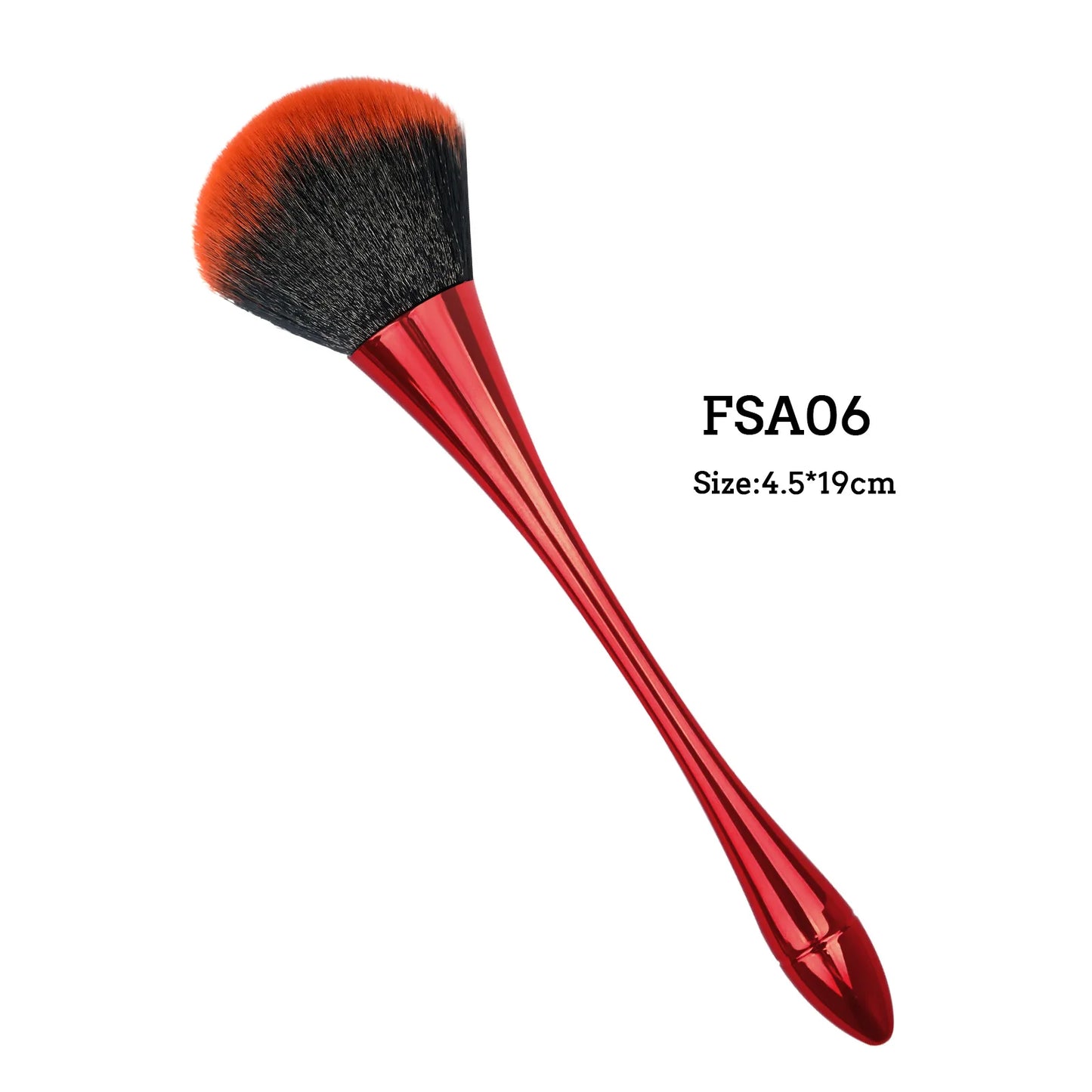 6-teiliges Make-up und Nagelstaubpinsel Set für präzises Auftragen