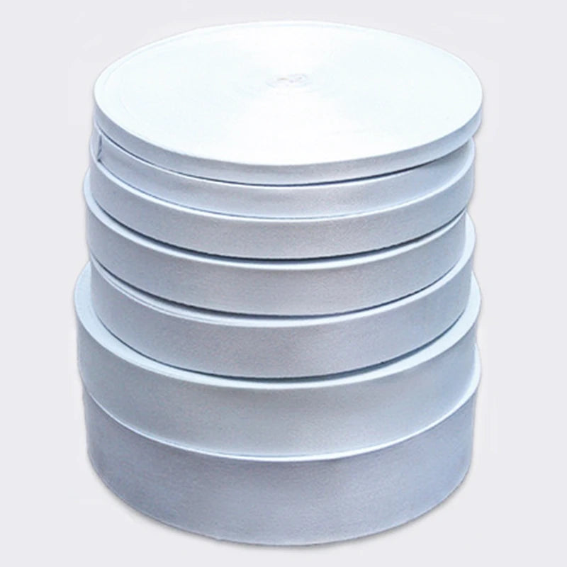 Weißes Lanyard Band aus doppelseitigem Polyester für DIY Bastelarbeiten