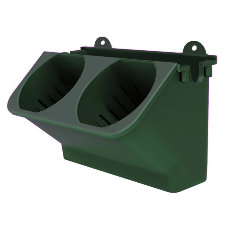 Vertikales Wand-Pflanzgefäß für Blumen - Kräuter – platzsparend innen - außen