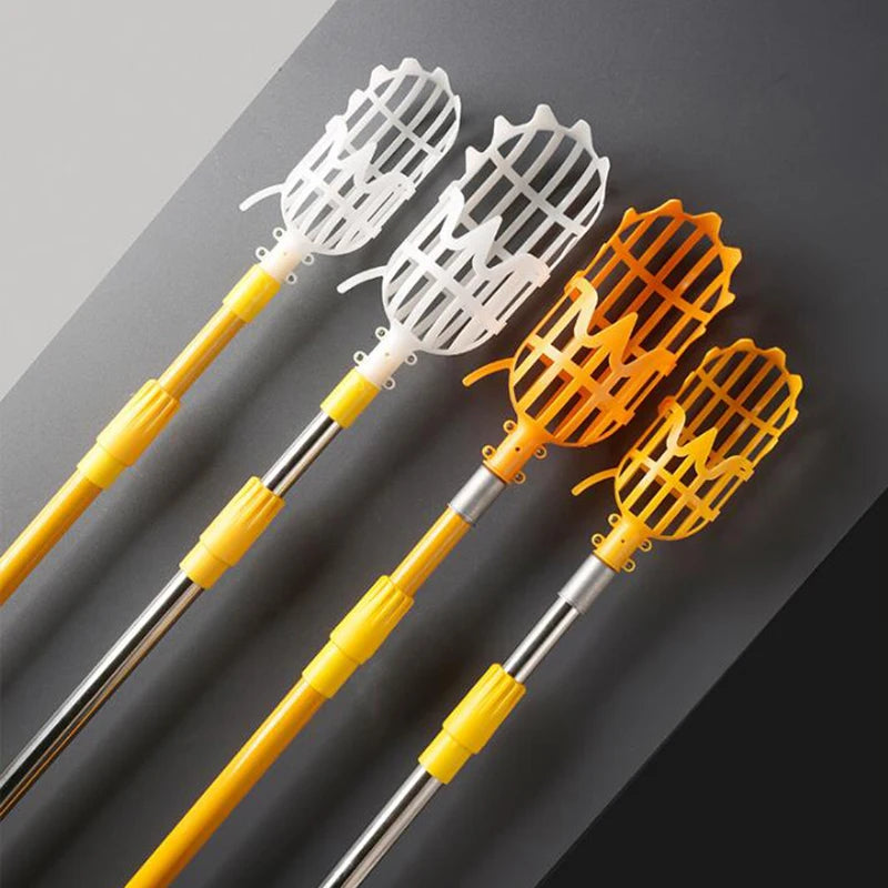 Obstpflücker Kunststoffkopf mit Korb für große Höhen Loquat Bayberry