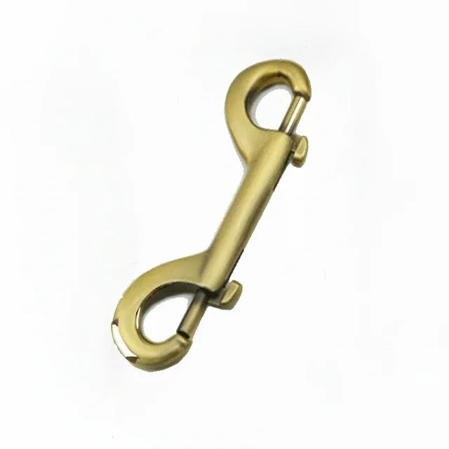 Robuster Karabinerhaken aus Zinklegierung für Gurte und Halsbänder
