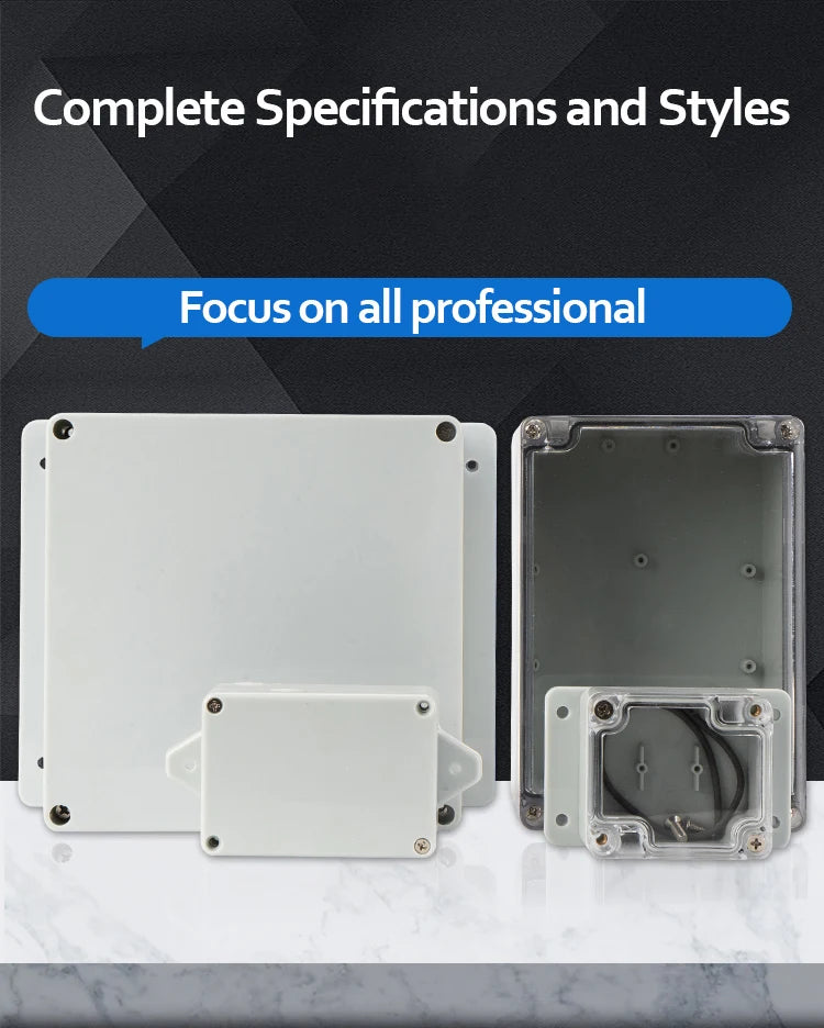 Wasserdichte Anschlussdose ABS mit IP67 Schutz für Außenbereich