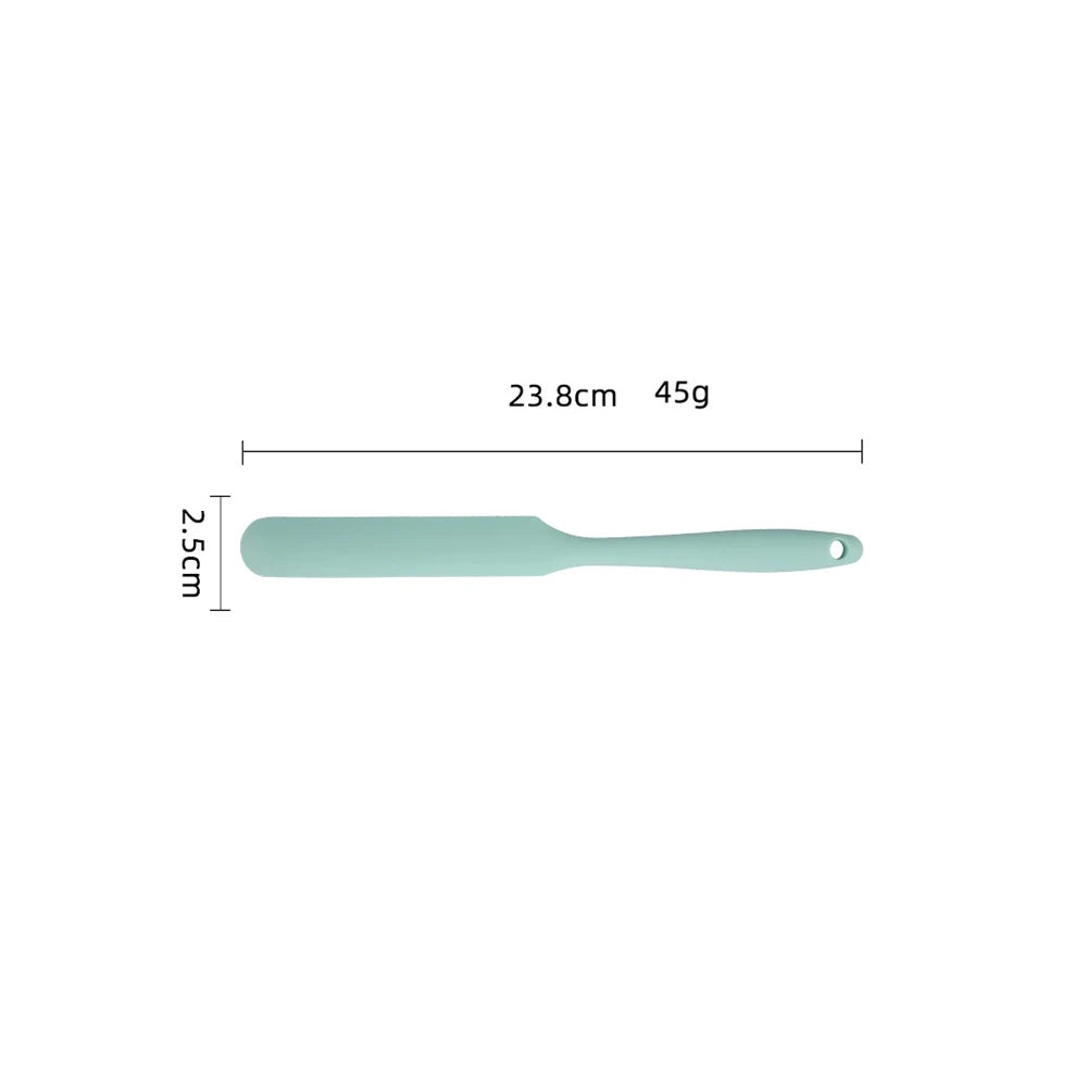 Lebensmittelechter Silikon Creme-Schaber hitzebeständig Küchenhelfer Set