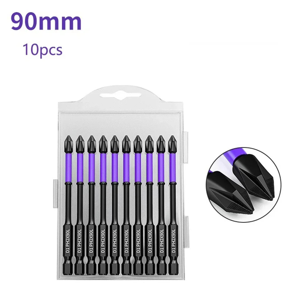 Magnetisches Kreuzschraubendreher-Set mit rutschfestem Griff