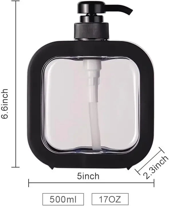 Nachfüllbarer Seifenspender für Bad - Reise – 300/500 ml Lotion - Shampoo Pumpe