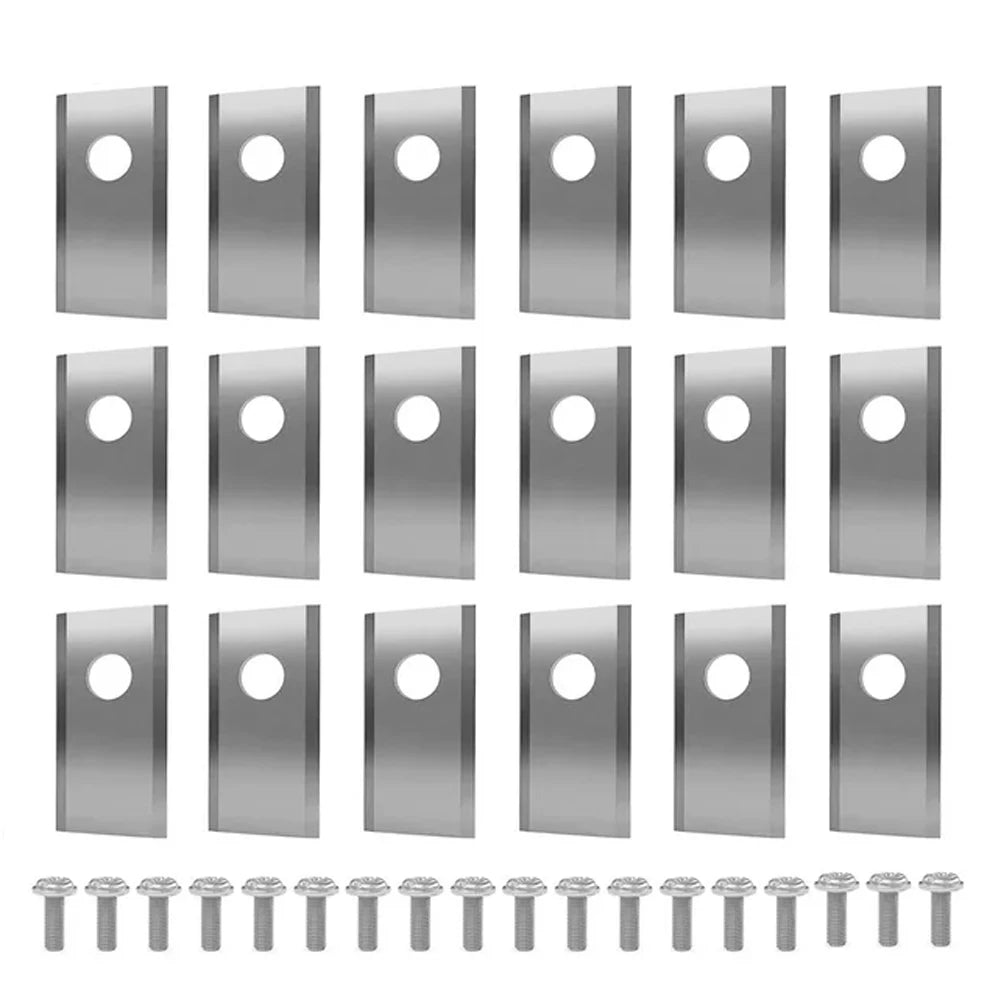 Edelstahl Ersatzklingen für Rasenroboter Schneidmesser Set für akkuraten Schnitt