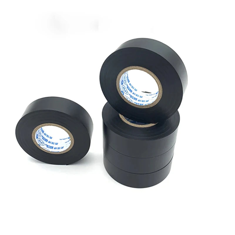 PVC Isolierband 19mm x 30m selbstklebend flammhemmend wasserdicht schwarz