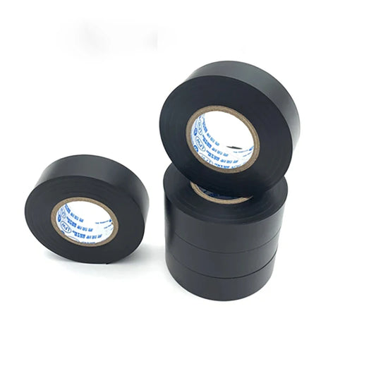 PVC Isolierband 19mm x 30m selbstklebend flammhemmend wasserdicht schwarz