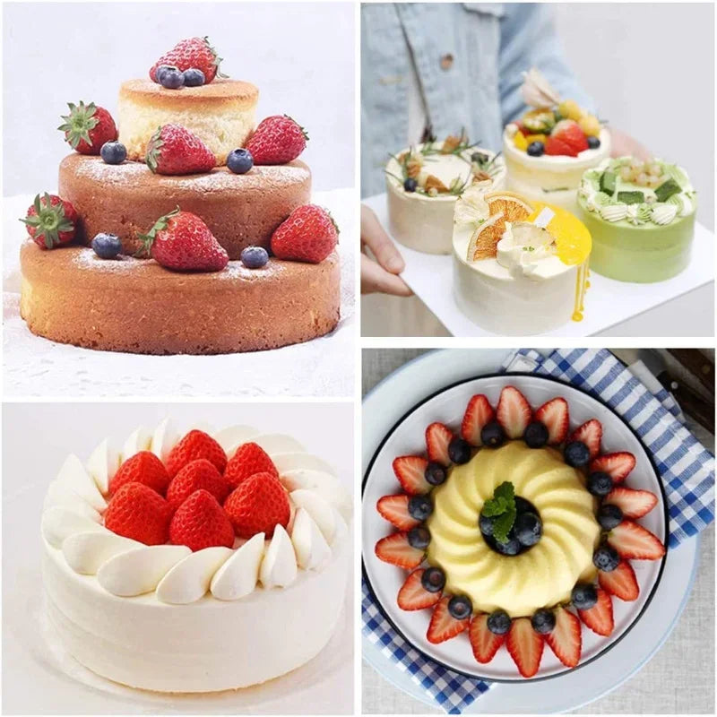 Runde Silikon Backform für perfekte Kuchen und Gebäck in verschiedenen Größen