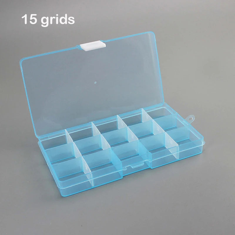 Organizer Box mit 15 Fächern für Schmuck und kleine Accessoires