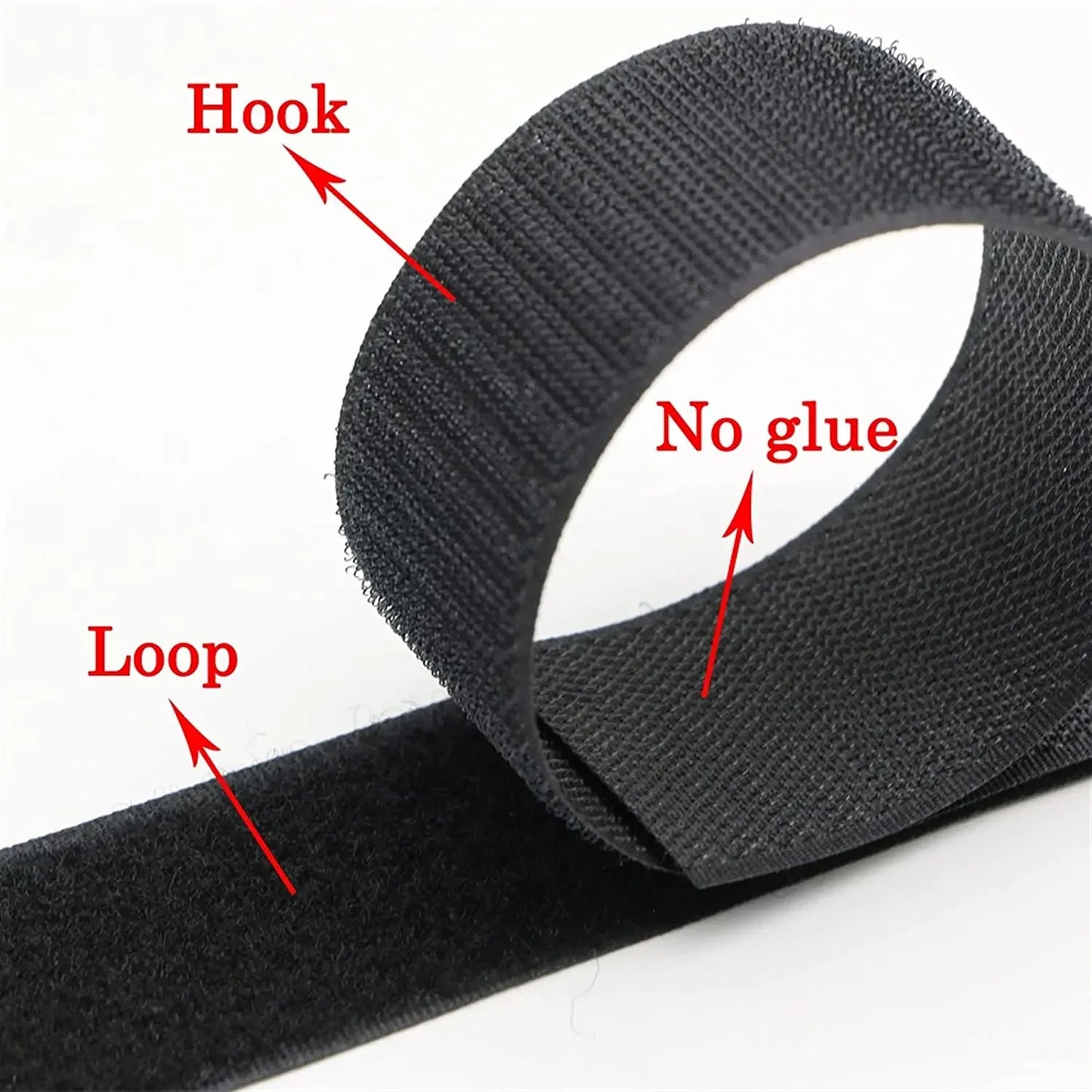 5 m Haken und Schlaufe Band 16-150mm für Nähen und Kleidung Zubehör